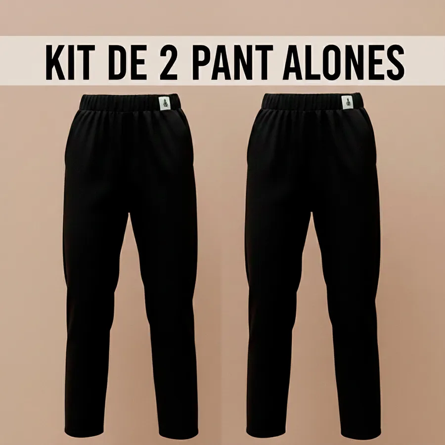 3312-ML-N KIT DE 2 PANTALONES 7629
